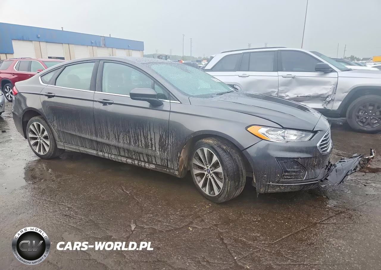 2020 Ford Fusion Se VIN:3FA6P0T99LR180041 - 4