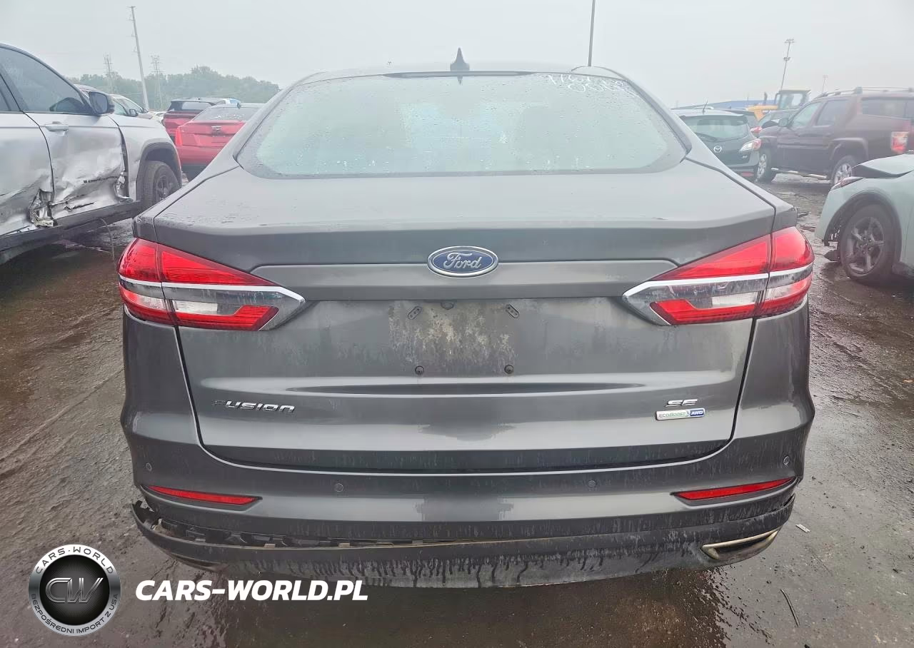 2020 Ford Fusion Se VIN:3FA6P0T99LR180041 - 6