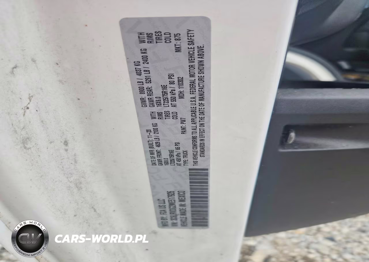 2021 Ram Promaster 2500 Delivery Van VIN:3C6LRVDG2ME517926 - 13
