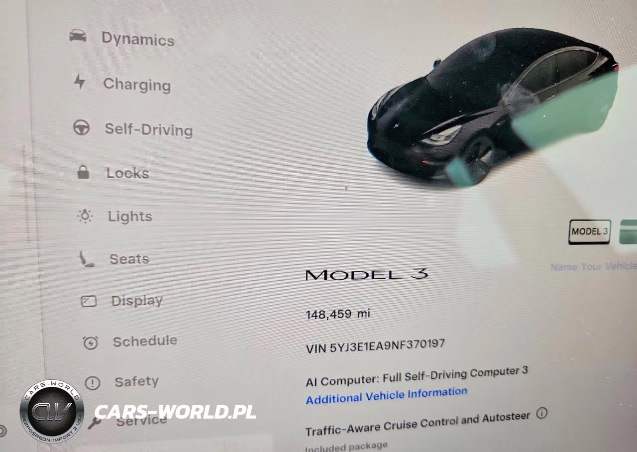 2022 Tesla Model 3 VIN:5YJ3E1EA9NF370197 - 9