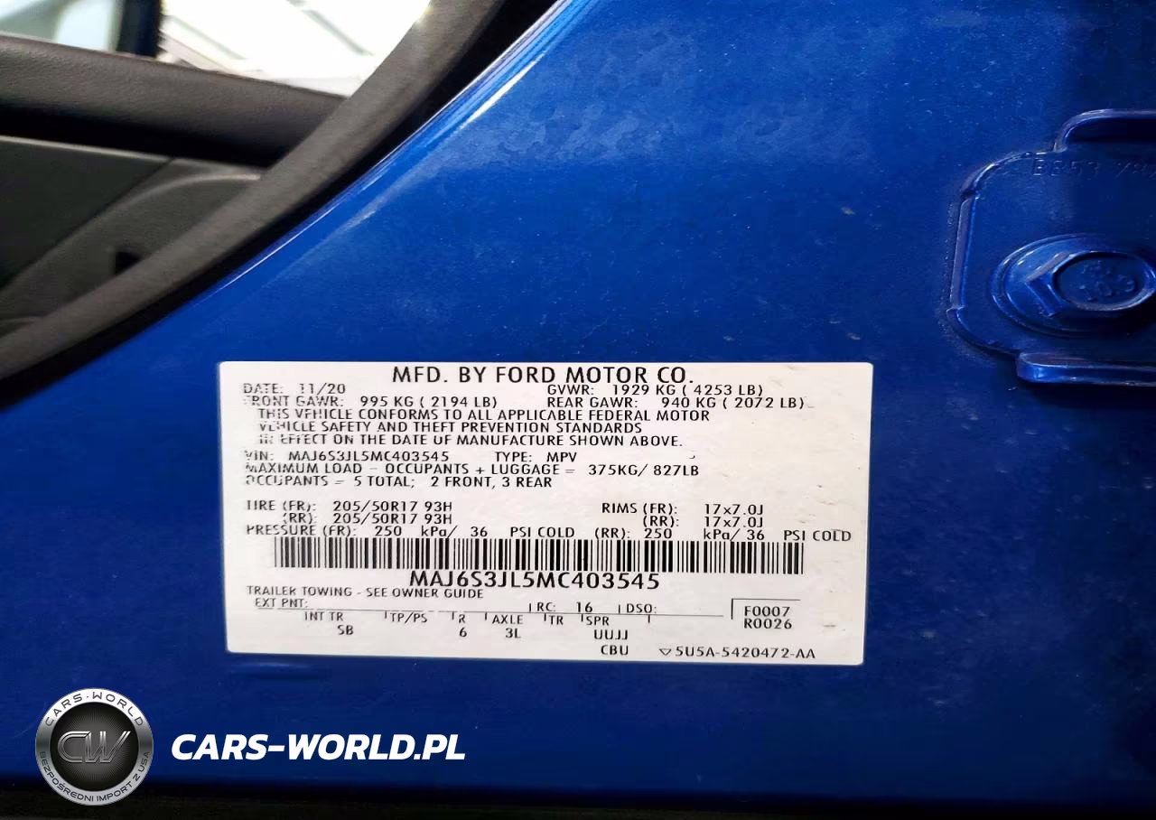 2021 Ford Ecosport Ses VIN:MAJ6S3JL5MC403545 - 13