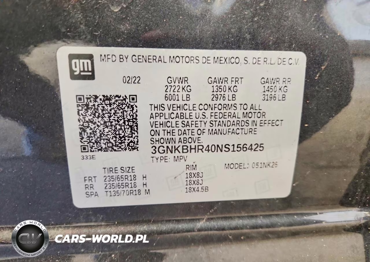 2022 Chevrolet Blazer 2Lt VIN:3GNKBHR40NS156425 - 13