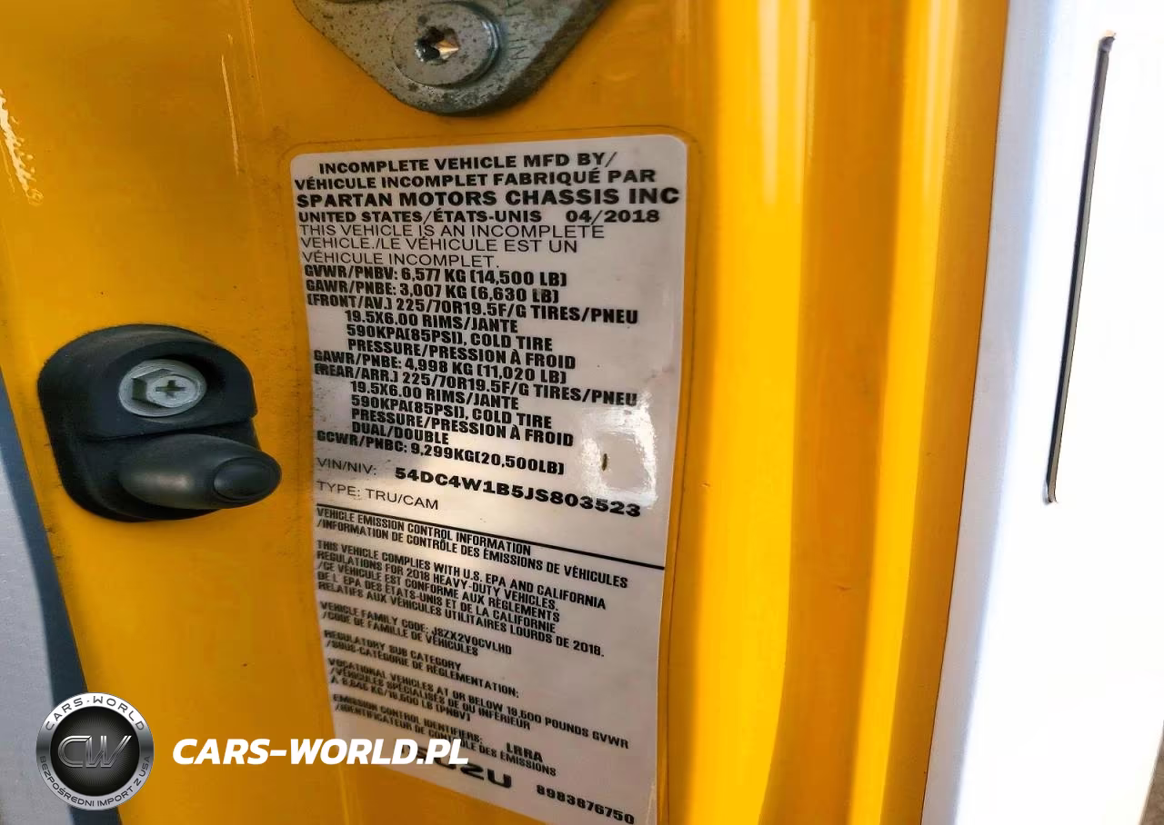 2018 Isuzu Npr Hd VIN:54DC4W1B5JS803523 - 12