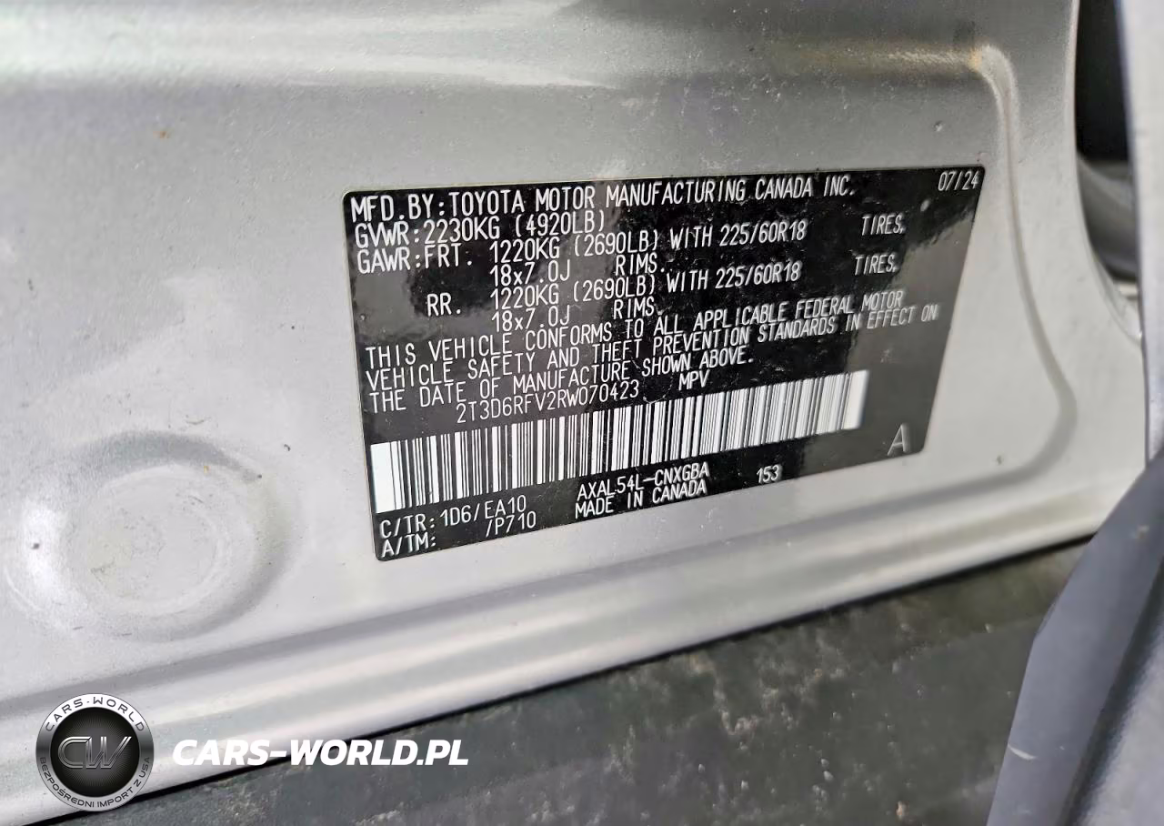 2024 Toyota Rav4 Limited VIN:2T3D6RFV2RW070423 - 14