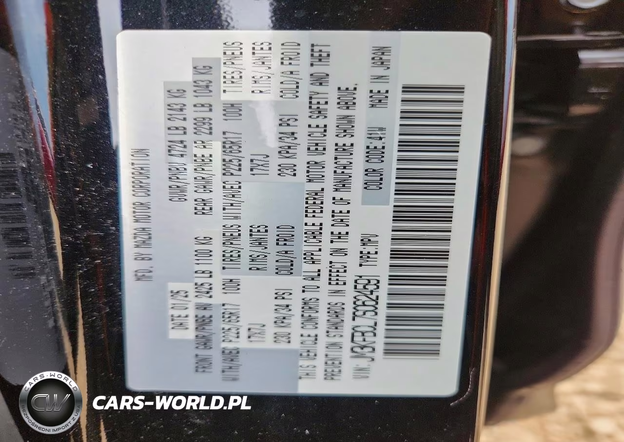 2025 Mazda Cx-5 Preferred VIN:JM3KFBCL7S0624591 - 14