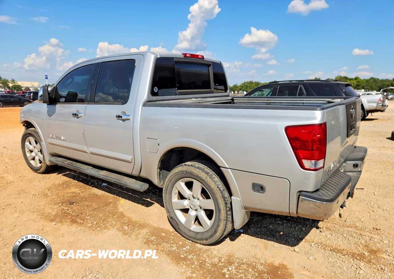 2008 Nissan Titan Xe Ffv VIN:1N6BA07C08N359401 - 2