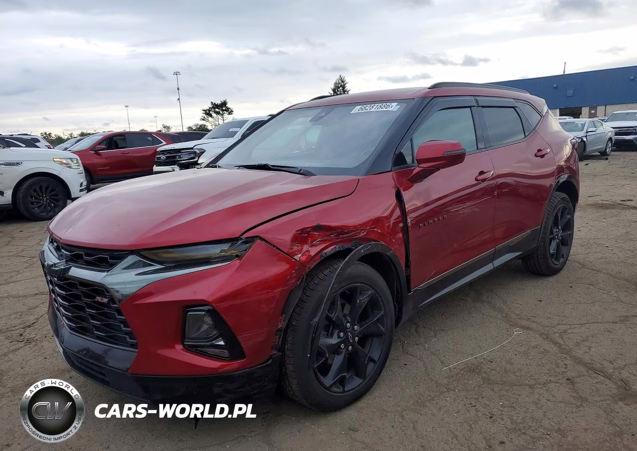 2022 Chevrolet Blazer Rs VIN:3GNKBERS1NS148606 - 1