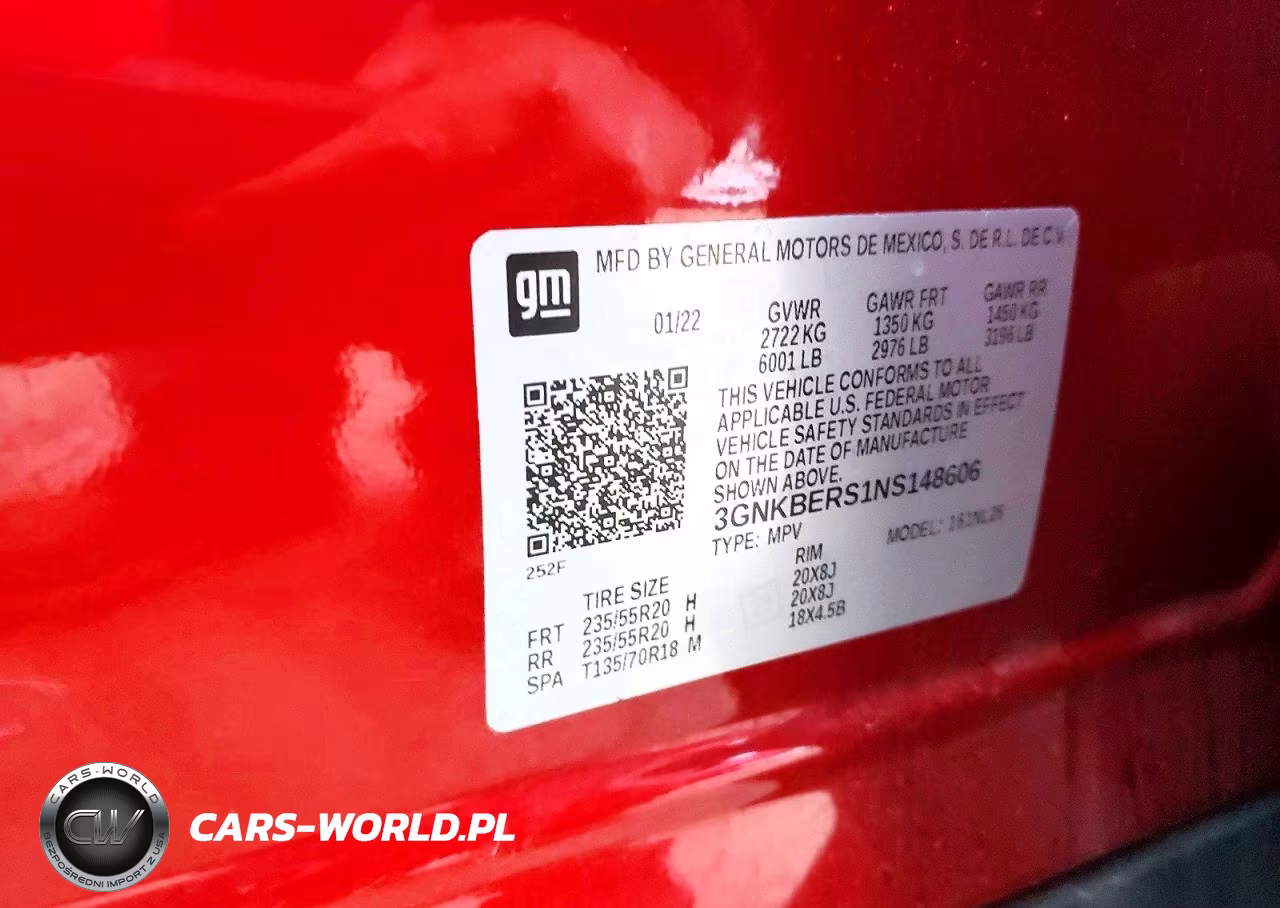 2022 Chevrolet Blazer Rs VIN:3GNKBERS1NS148606 - 13