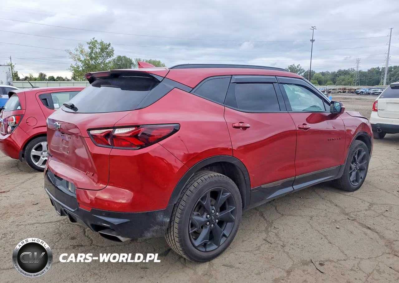 2022 Chevrolet Blazer Rs VIN:3GNKBERS1NS148606 - 3