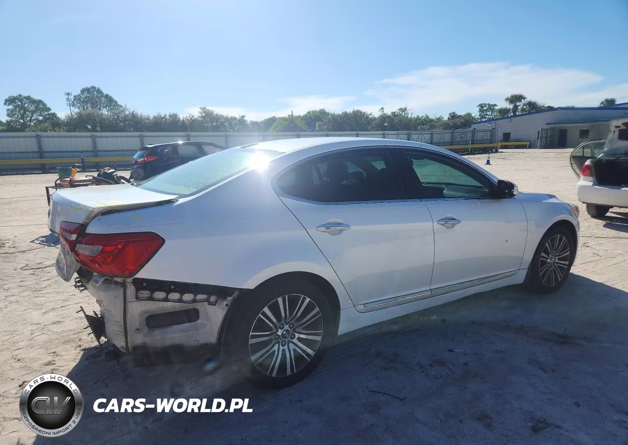 2014 Kia Cadenza Premium VIN:KNALN4D72E5162250 - 3