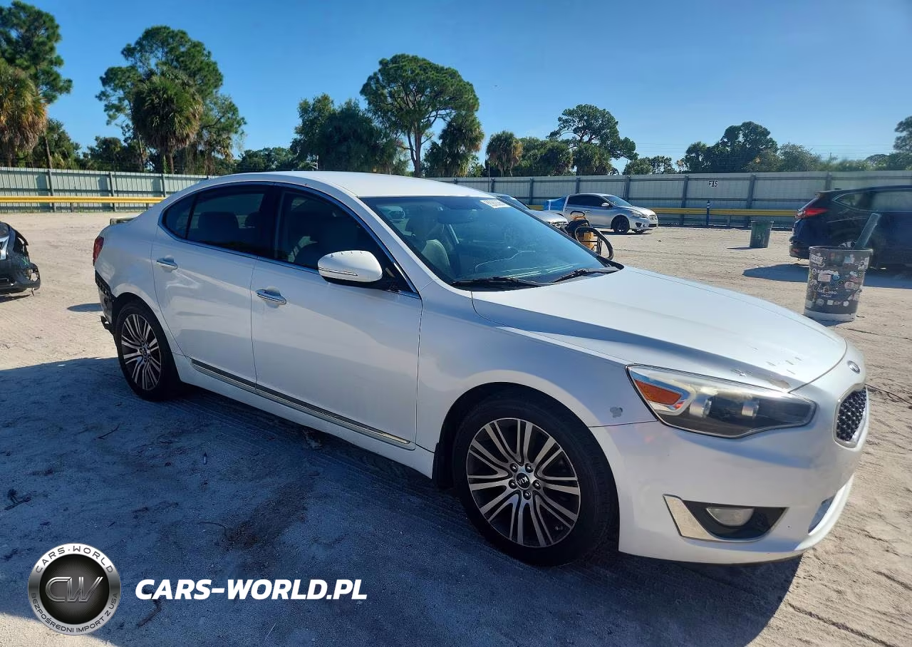 2014 Kia Cadenza Premium VIN:KNALN4D72E5162250 - 4