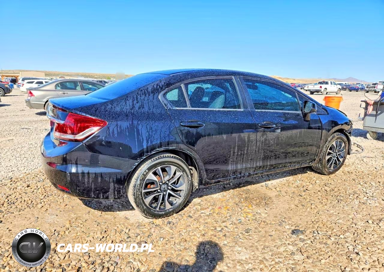 2013 Honda Civic Exl VIN:19XFB2F92DE084342 - 3