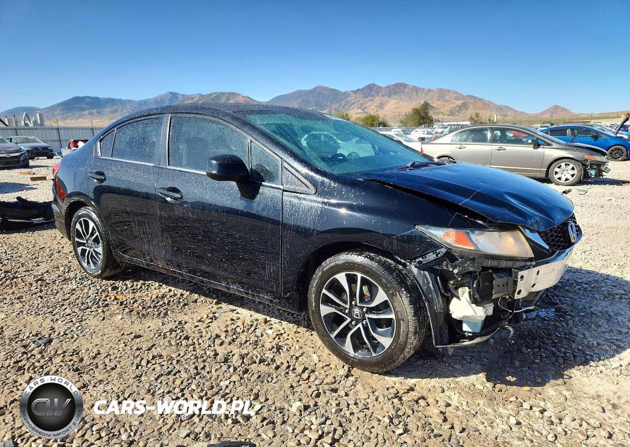 2013 Honda Civic Exl VIN:19XFB2F92DE084342 - 4