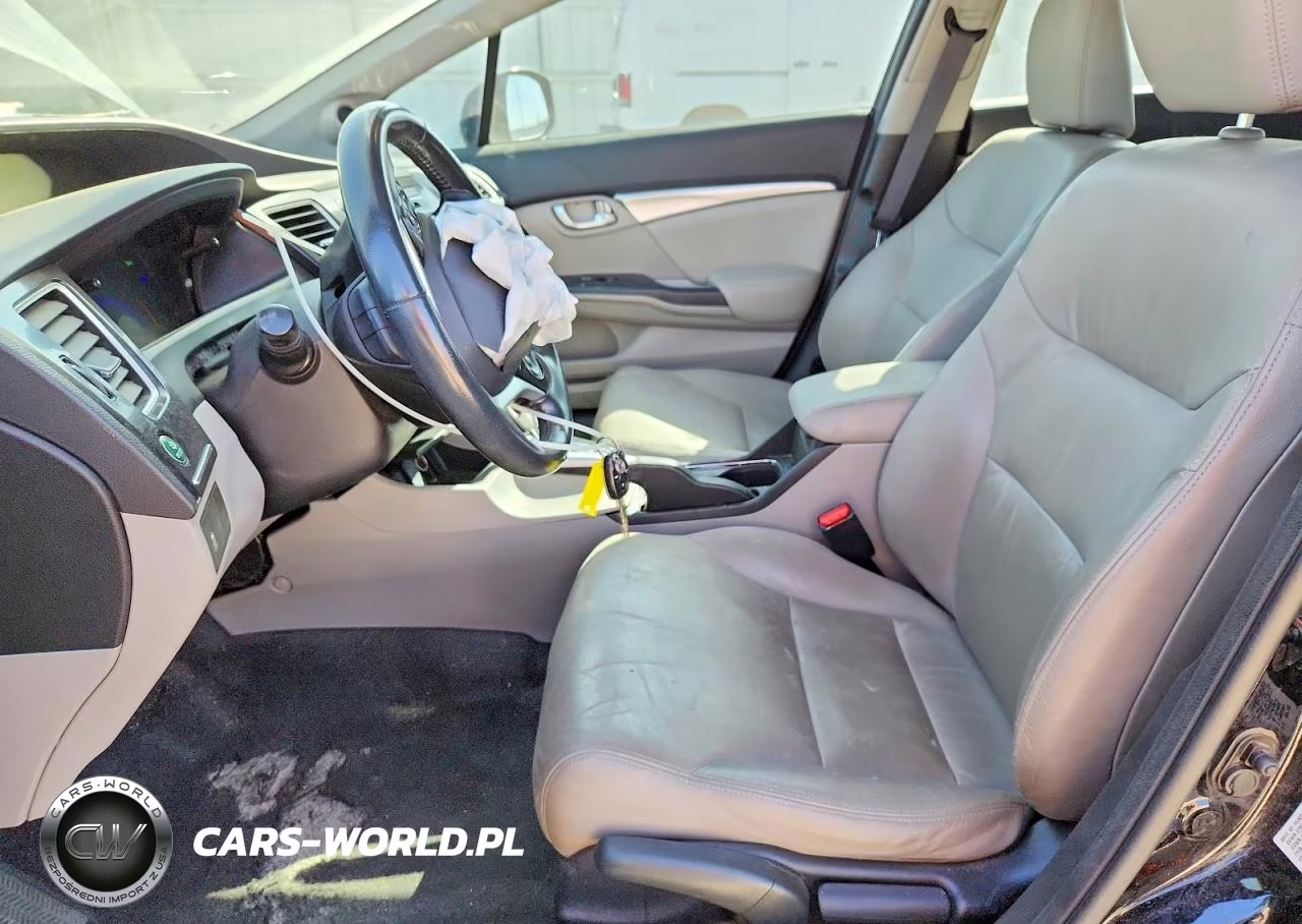 2013 Honda Civic Exl VIN:19XFB2F92DE084342 - 7