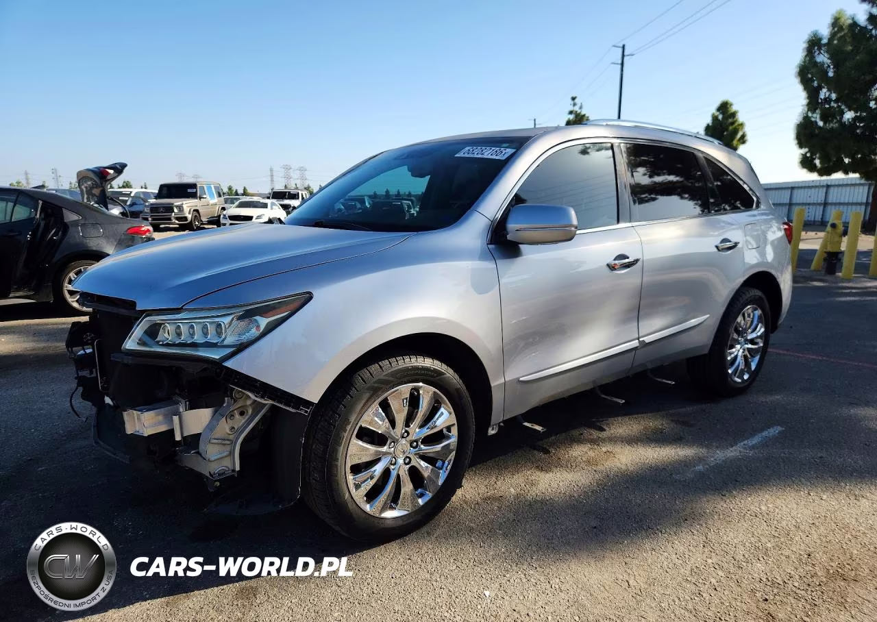 2014 Acura Mdx Technology VIN:5FRYD3H42EB003375 - 1