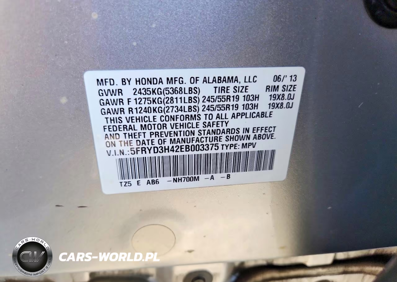 2014 Acura Mdx Technology VIN:5FRYD3H42EB003375 - 13
