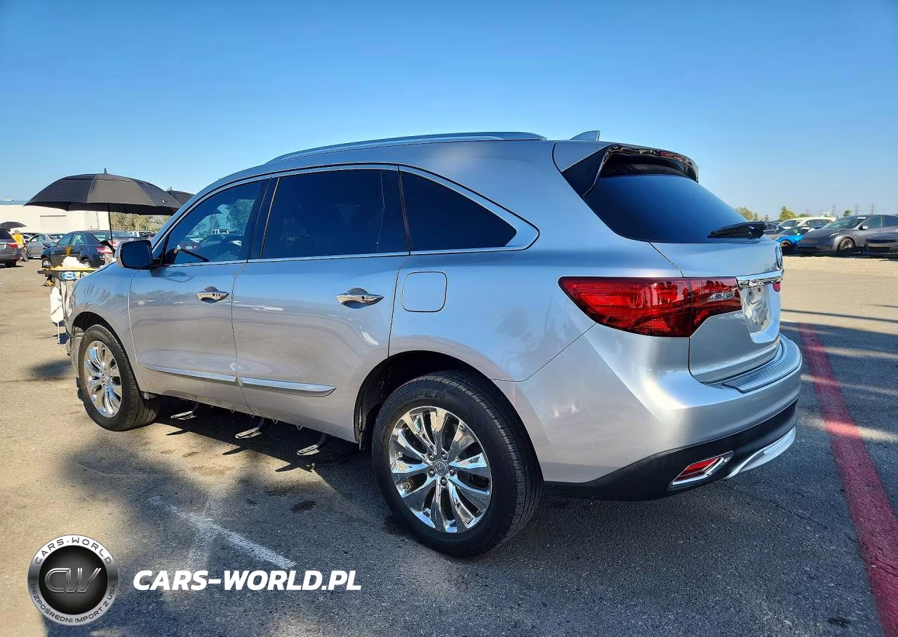2014 Acura Mdx Technology VIN:5FRYD3H42EB003375 - 2