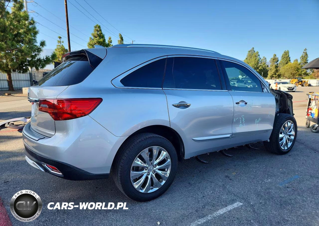 2014 Acura Mdx Technology VIN:5FRYD3H42EB003375 - 3