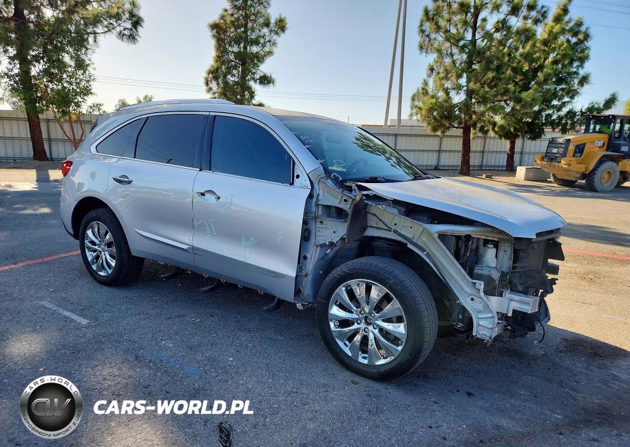2014 Acura Mdx Technology VIN:5FRYD3H42EB003375 - 4