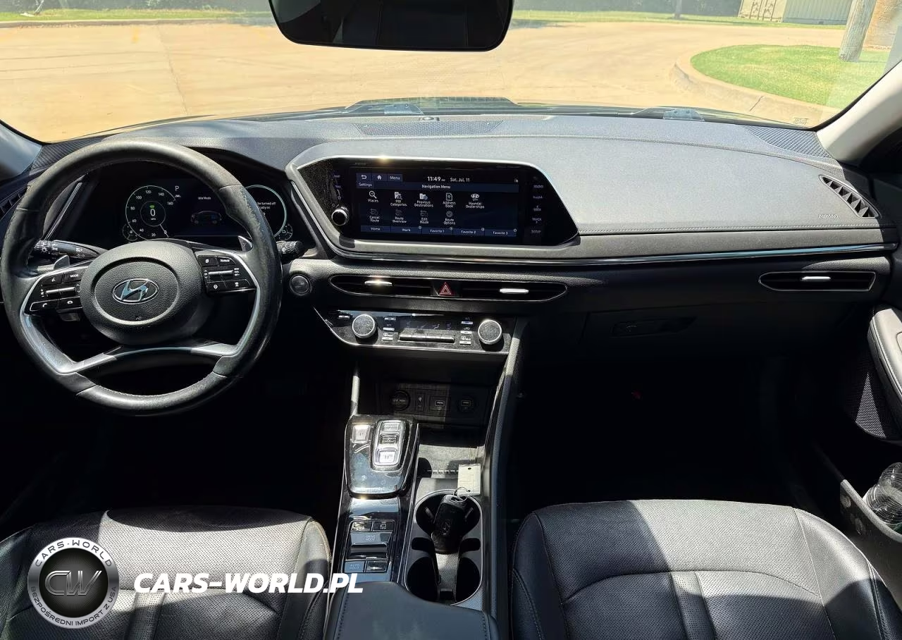 2021 HYUNDAI SONATA HYBRID VIN:KMHL54JJXMA024170 - 9