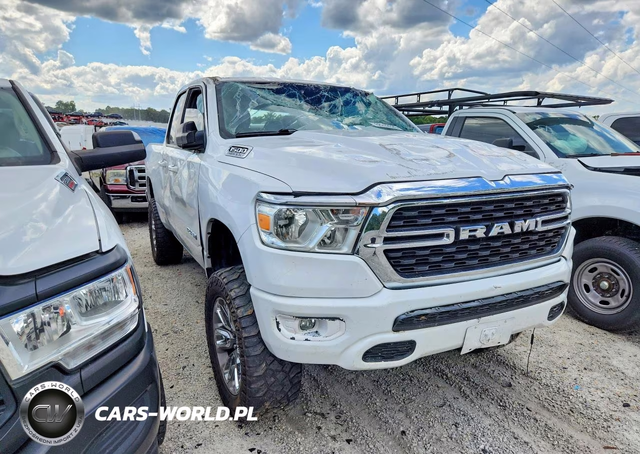 2022 Ram 1500 Big Horn-Lone Star VIN:1C6RREBT6NN114040 - 4