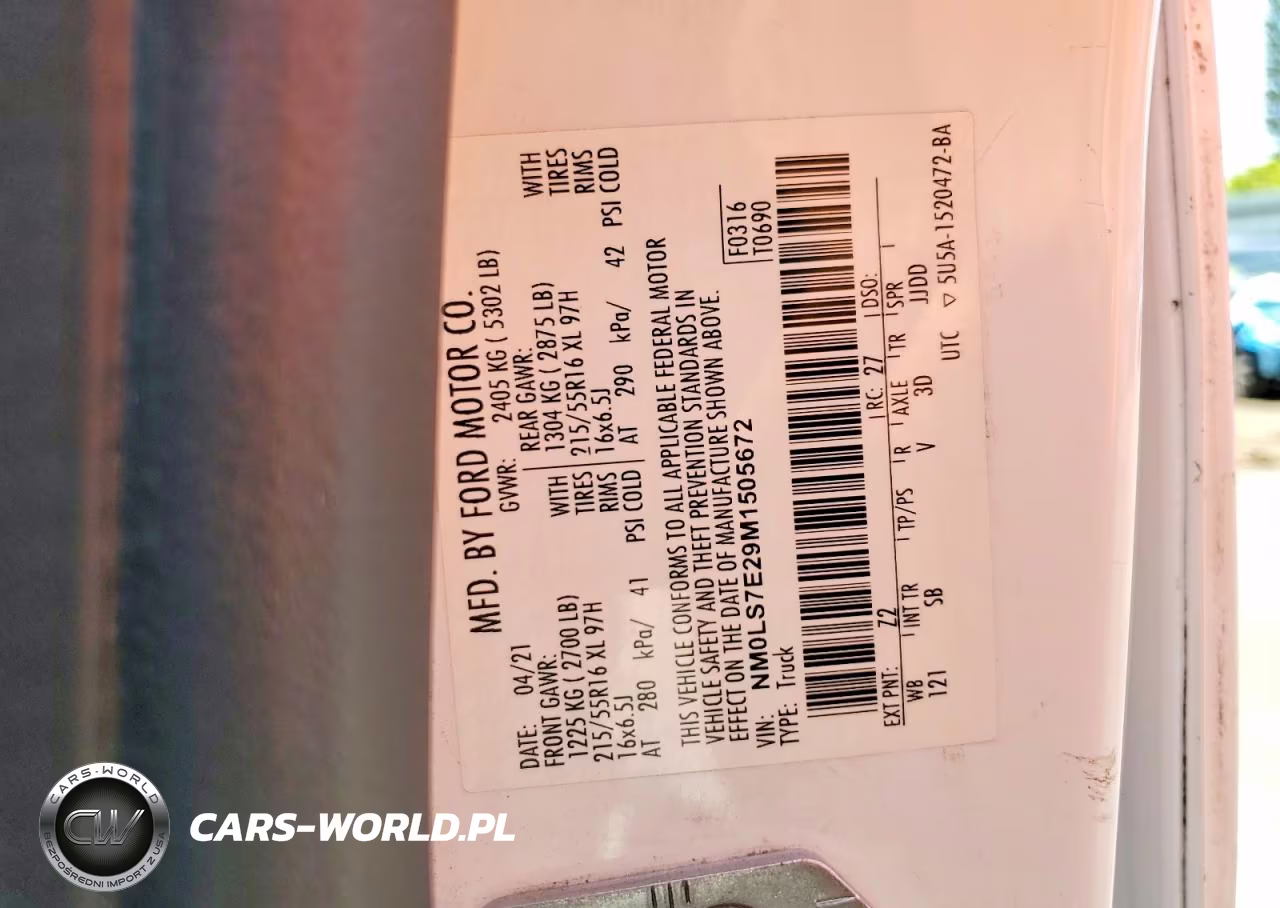2021 Ford Transit Connect Xl VIN:NM0LS7E29M1505672 - 13