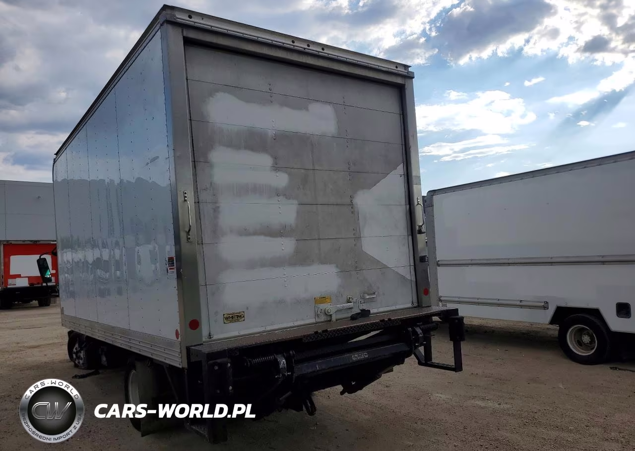 2018 Isuzu Npr Box Truck VIN:JALB4W178J7F00123 - 2