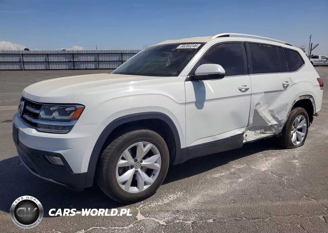 2018 Volkswagen Atlas Se VIN:1V2DR2CA4JC539923 - 1
