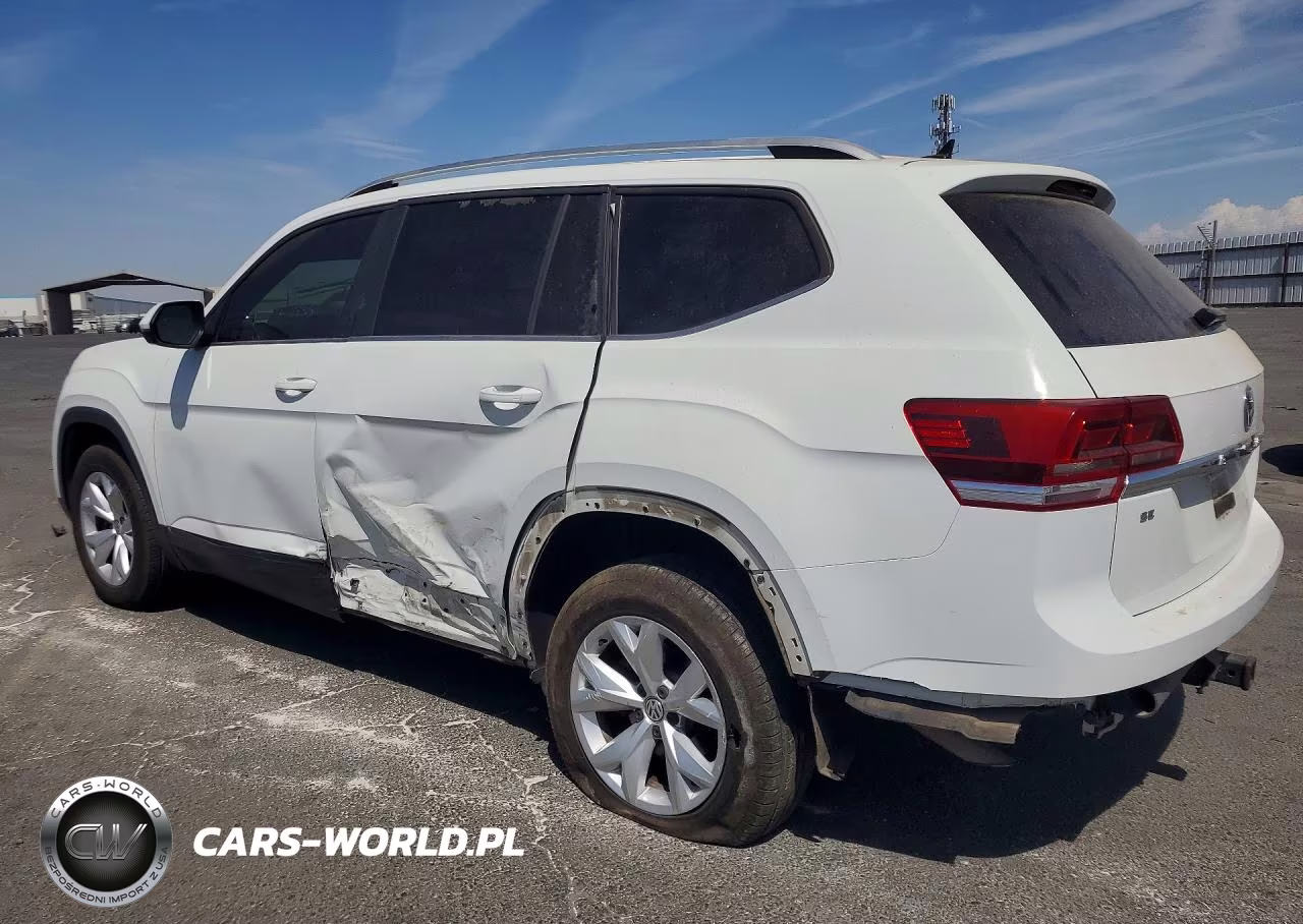 2018 Volkswagen Atlas Se VIN:1V2DR2CA4JC539923 - 2