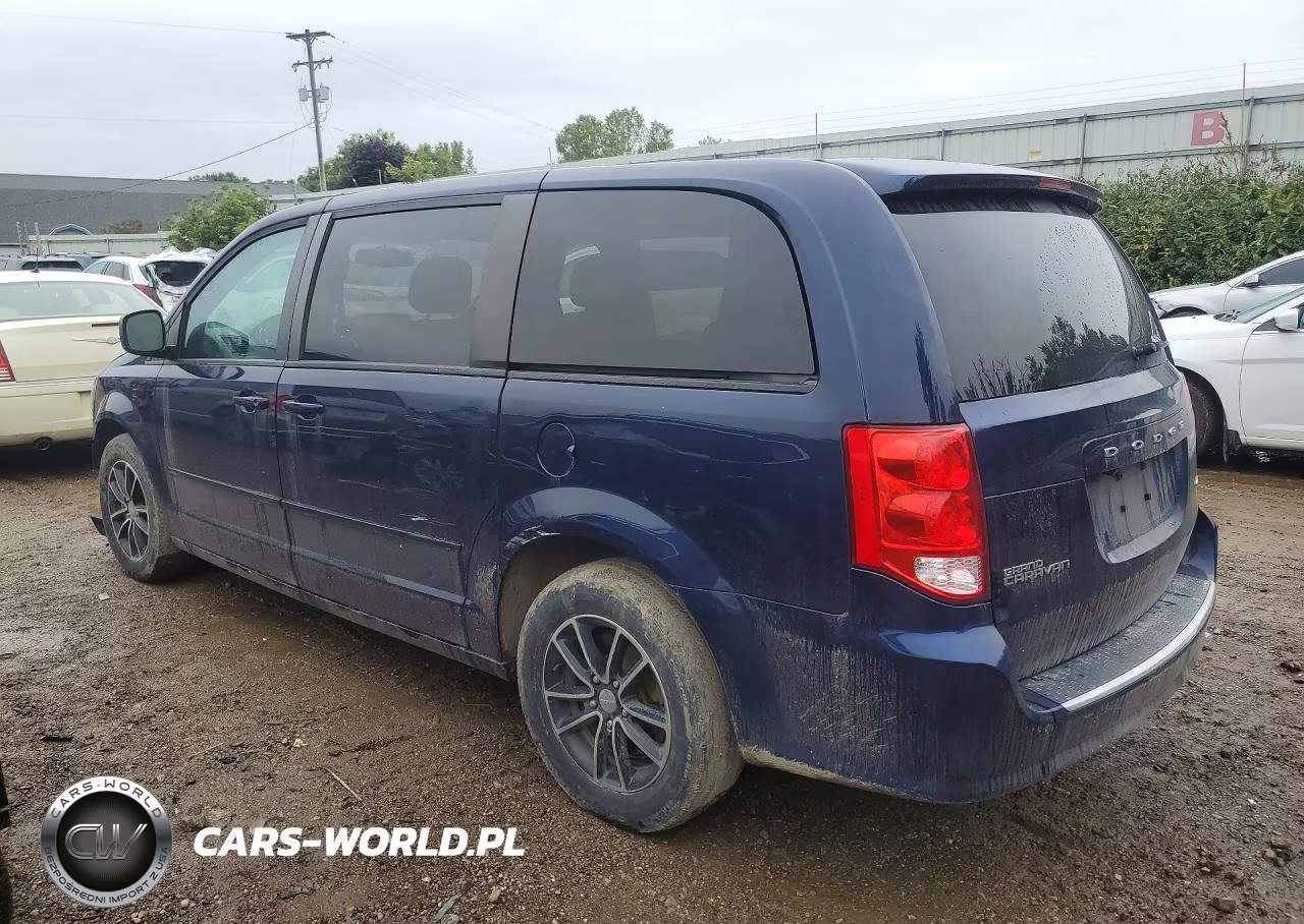 2017 Dodge Grand Caravan Gt VIN:2C4RDGEG7HR626625 - 2