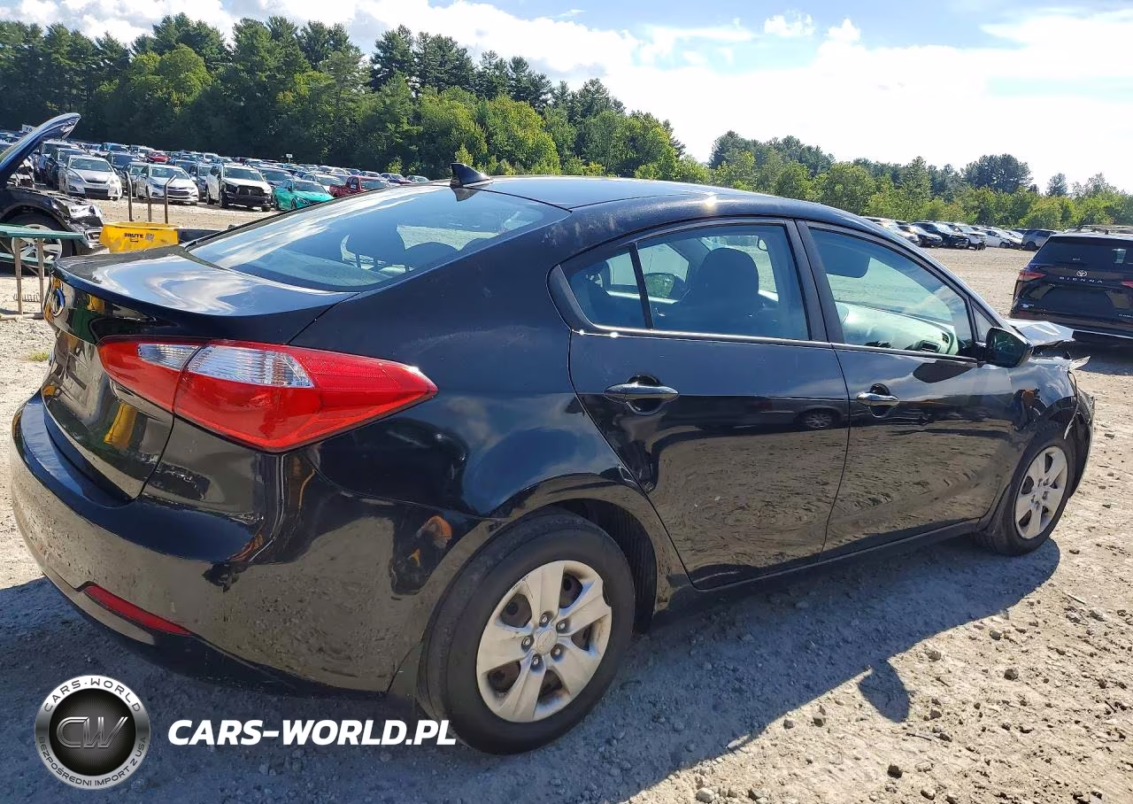 2014 Kia Forte Lx VIN:KNAFK4A63E5171878 - 3