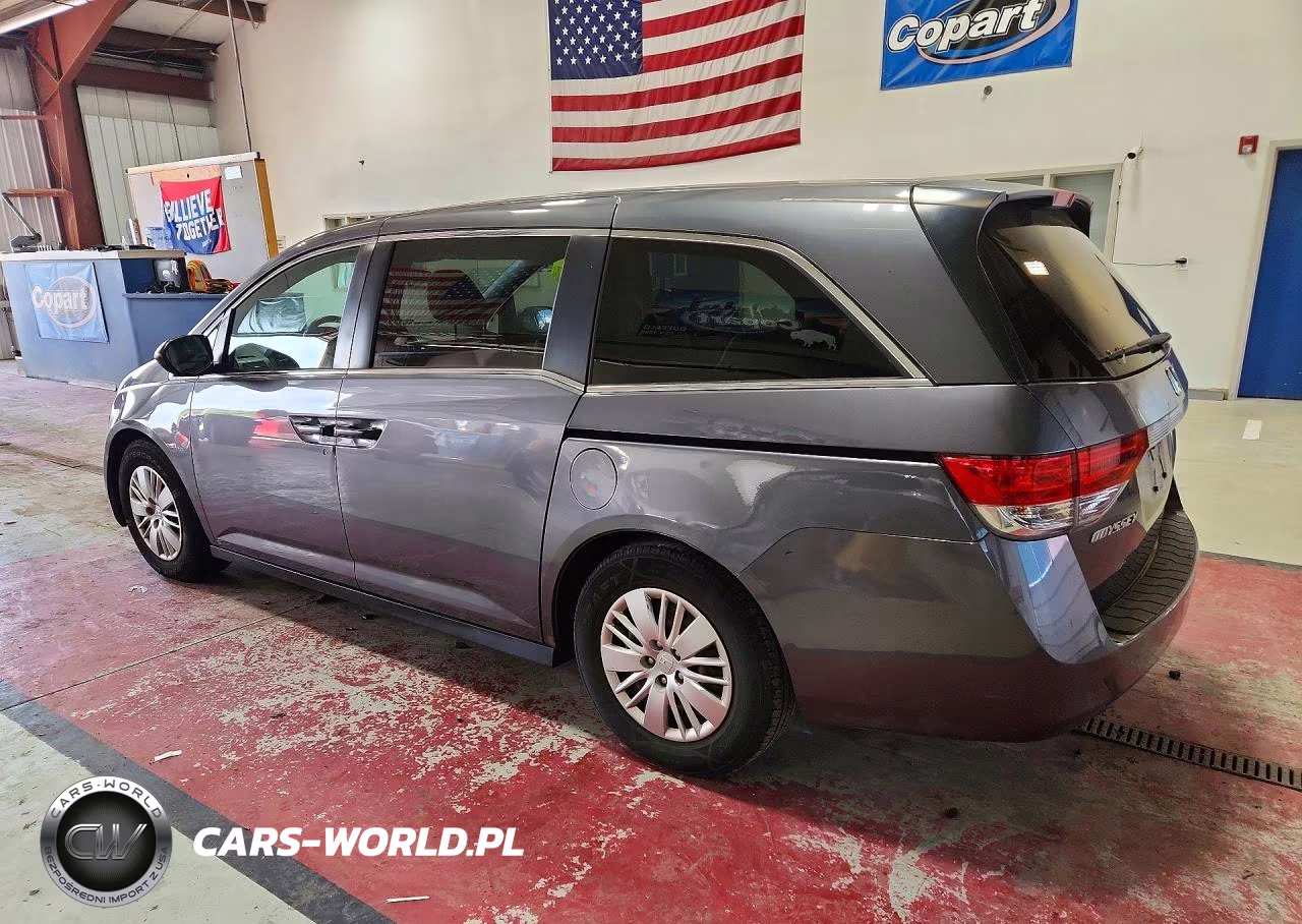 2014 Honda Odyssey Lx VIN:5FNRL5H29EB024677 - 2