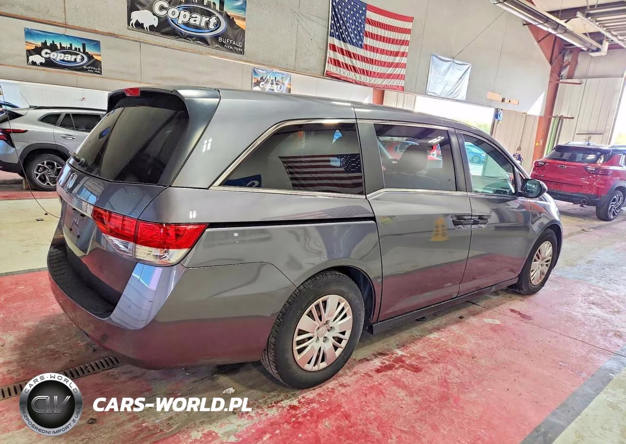 2014 Honda Odyssey Lx VIN:5FNRL5H29EB024677 - 3