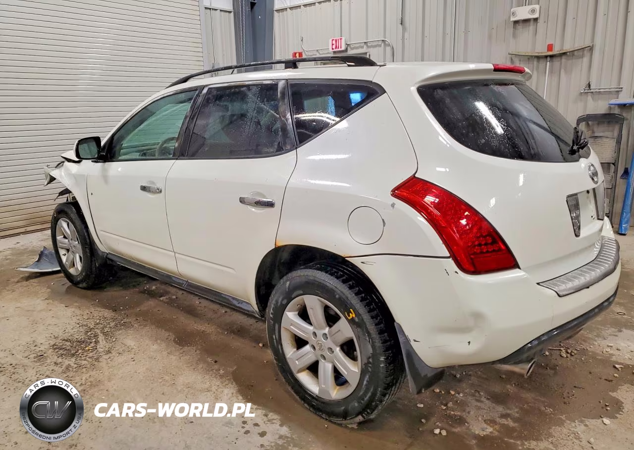 2007 Nissan Murano S VIN:JN8AZ08WX7W619834 - 2