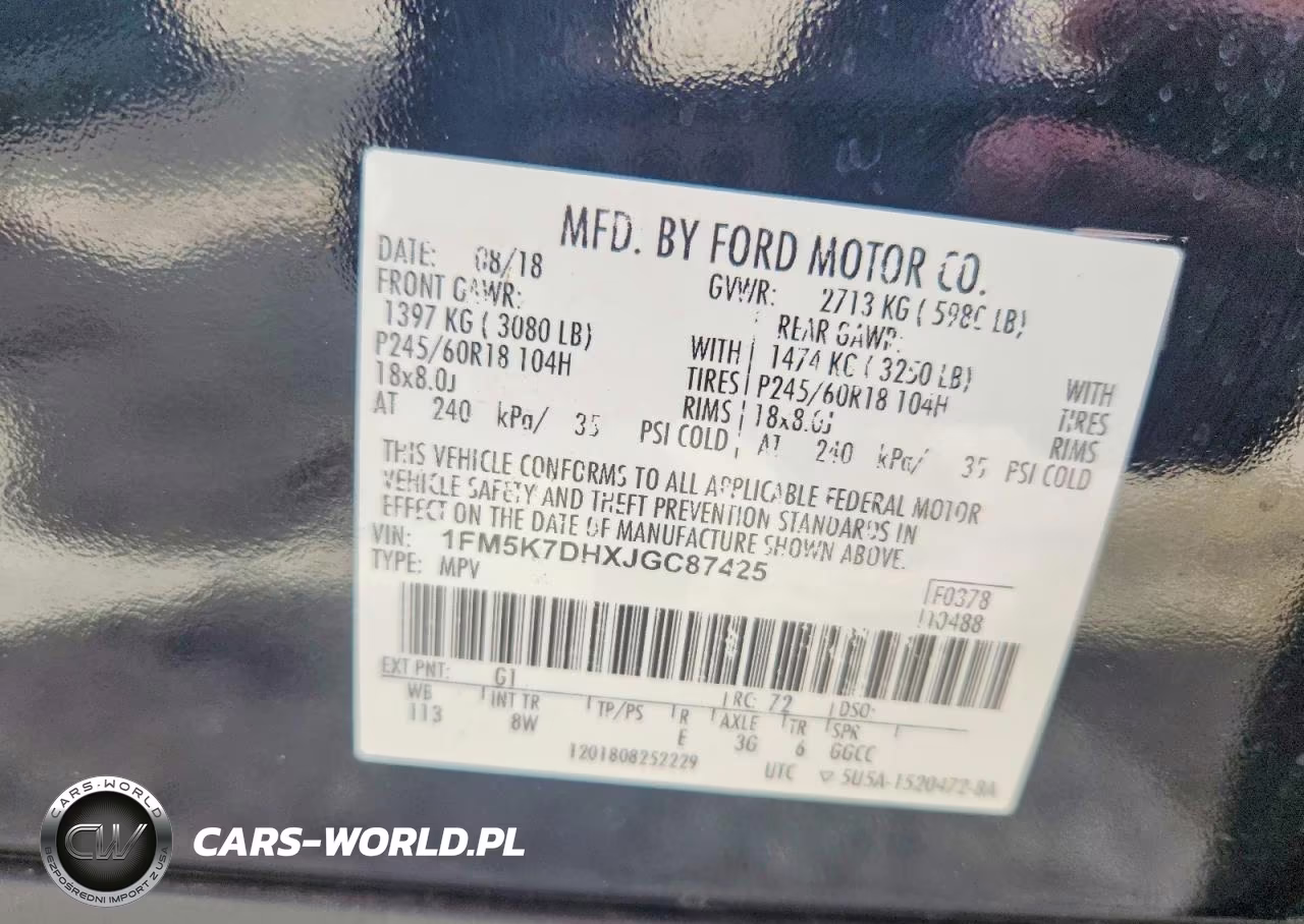 2018 Ford Explorer Xlt VIN:1FM5K7DHXJGC87425 - 13