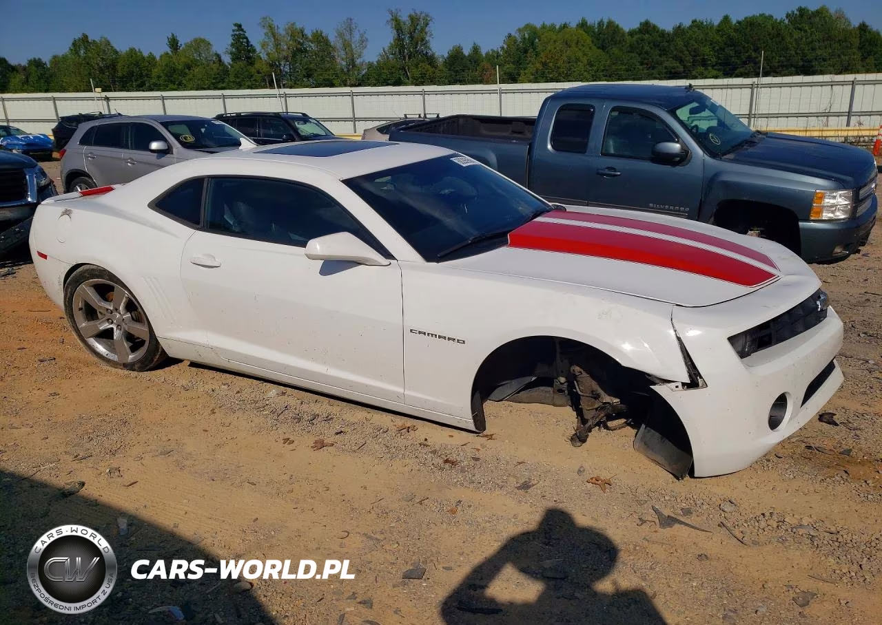2013 Chevrolet Camaro Lt VIN:2G1FC1E33D9209876 - 4