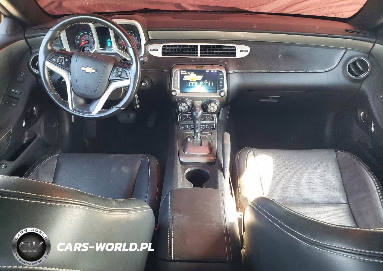 2013 Chevrolet Camaro Lt VIN:2G1FC1E33D9209876 - 8