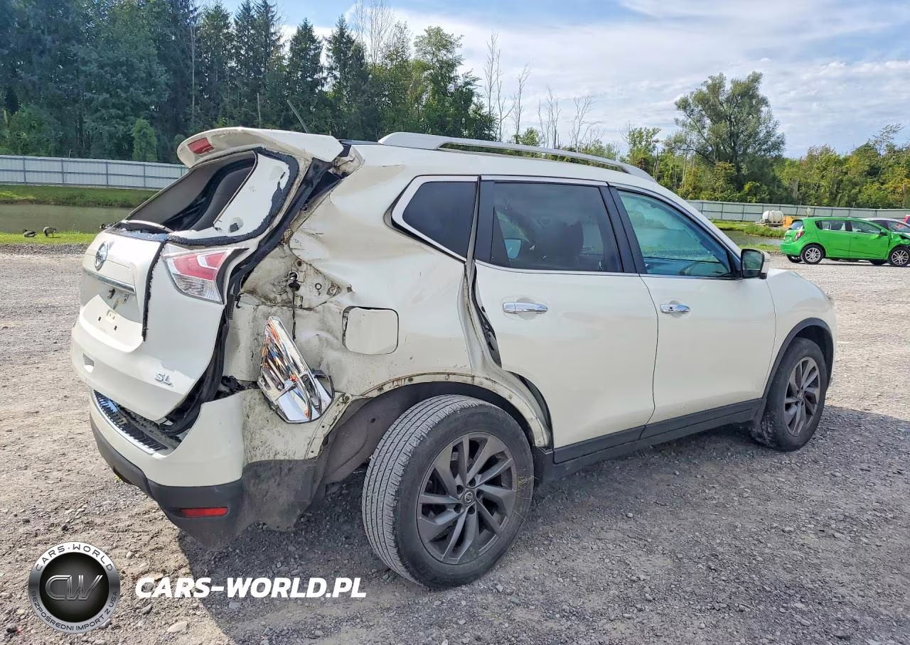 2016 Nissan Rogue Sl VIN:5N1AT2MT8GC775467 - 3