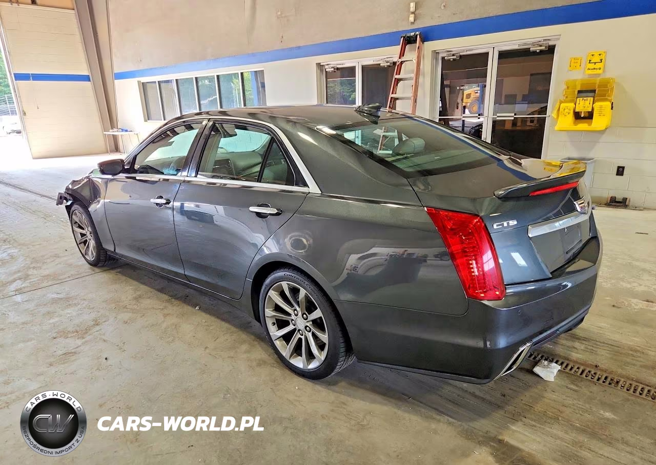 2017 Cadillac Cts Luxury VIN:1G6AR5SSXH0147348 - 2