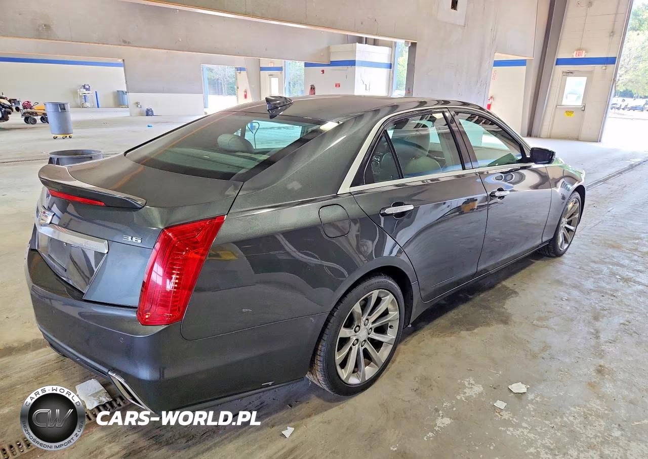 2017 Cadillac Cts Luxury VIN:1G6AR5SSXH0147348 - 3