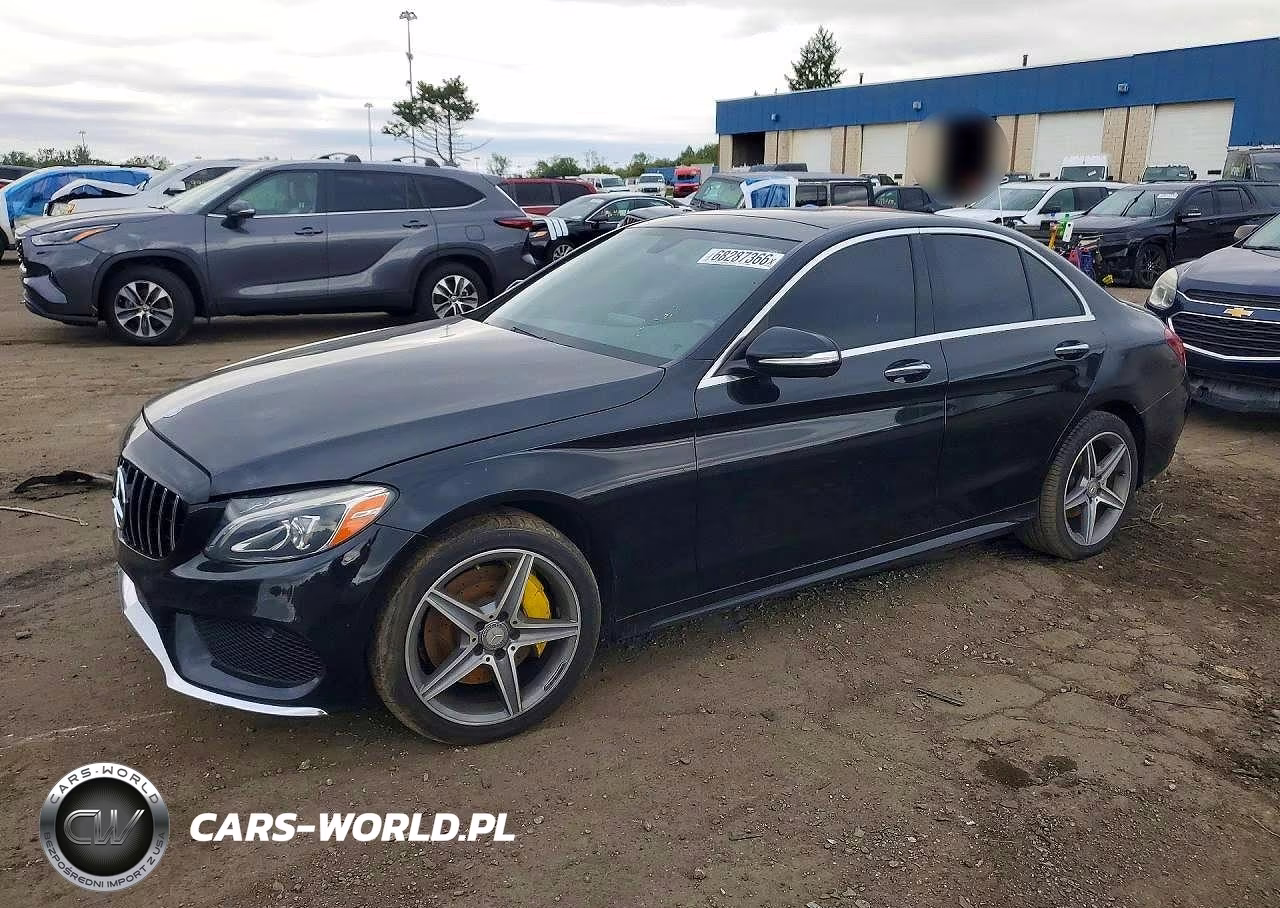2015 Mercedes-Benz C 300 4Matic VIN:55SWF4KB9FU024028 - 1