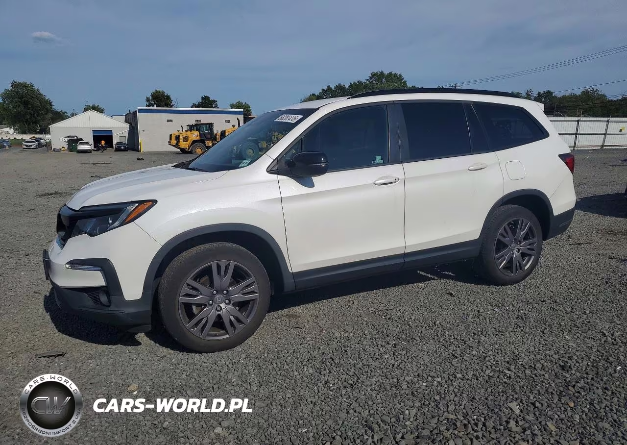 2022 Honda Pilot Sport VIN:5FNYF6H35NB077748 - 1