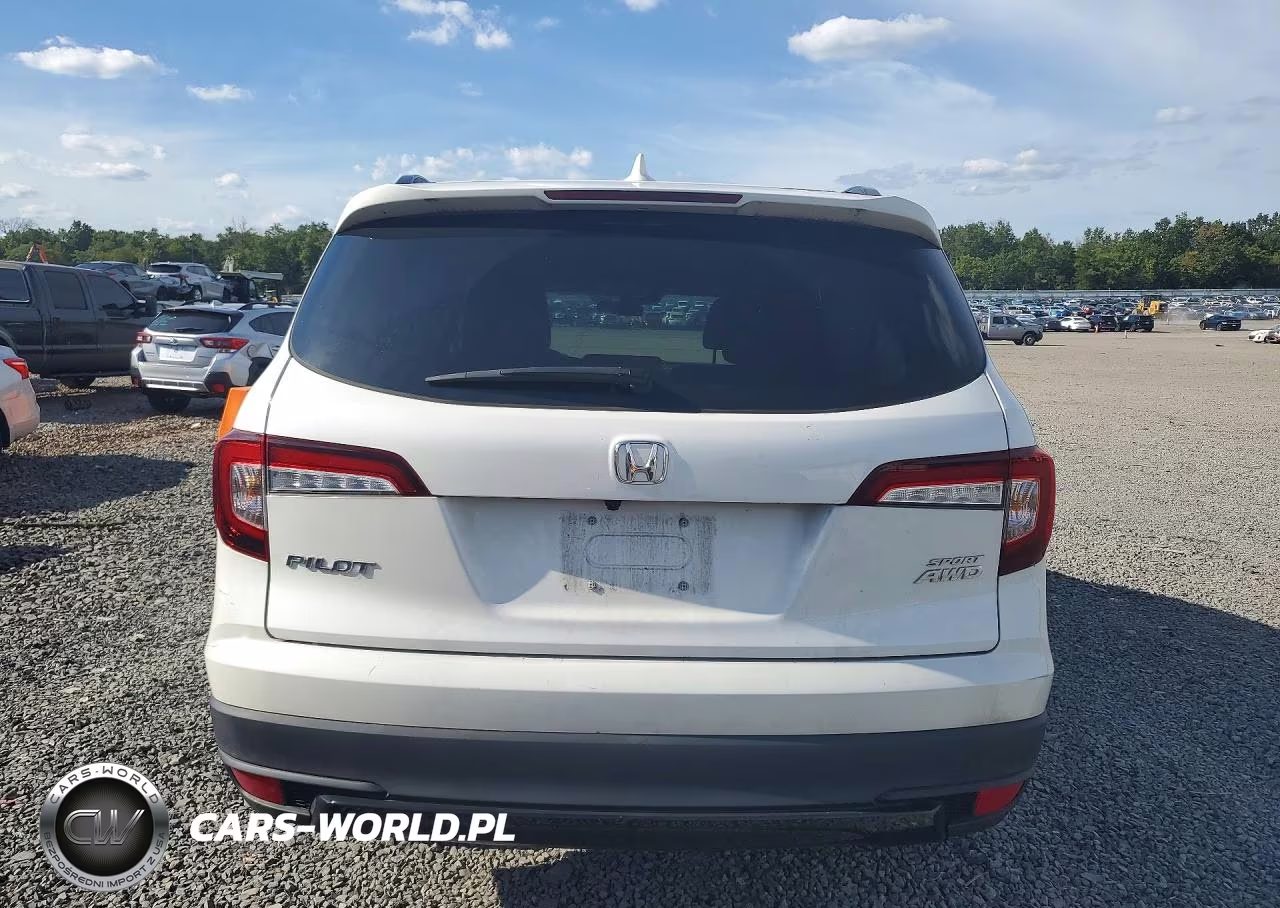 2022 Honda Pilot Sport VIN:5FNYF6H35NB077748 - 6