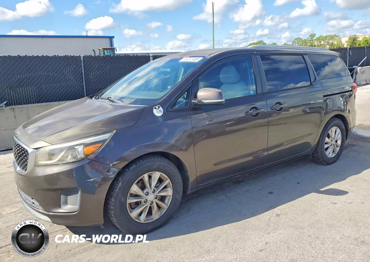 2015 Kia Sedona Lx VIN:KNDMB5C19F6071958 - 1