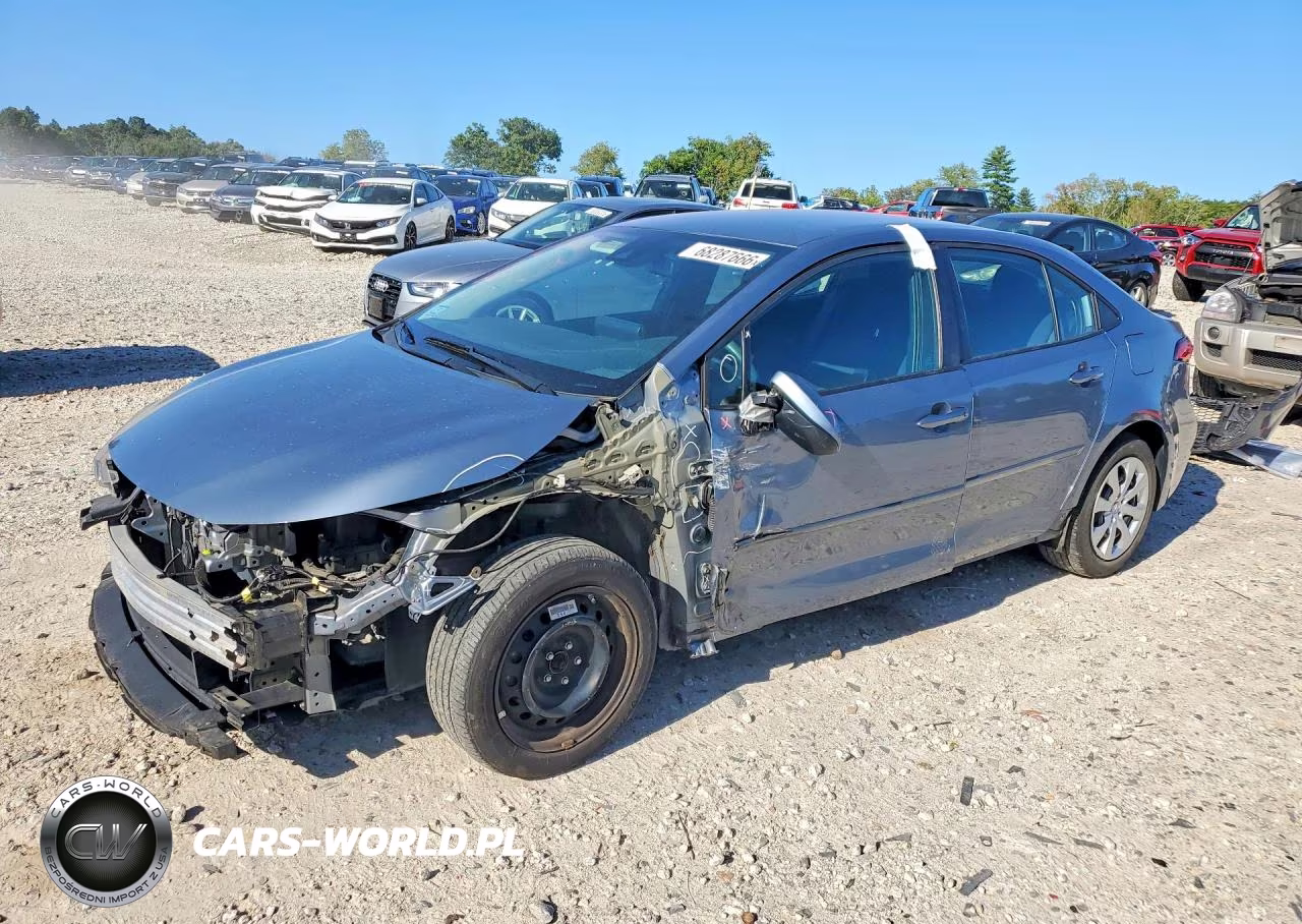 2022 Toyota Corolla Le VIN:5YFEPMAE5NP291448 - 1