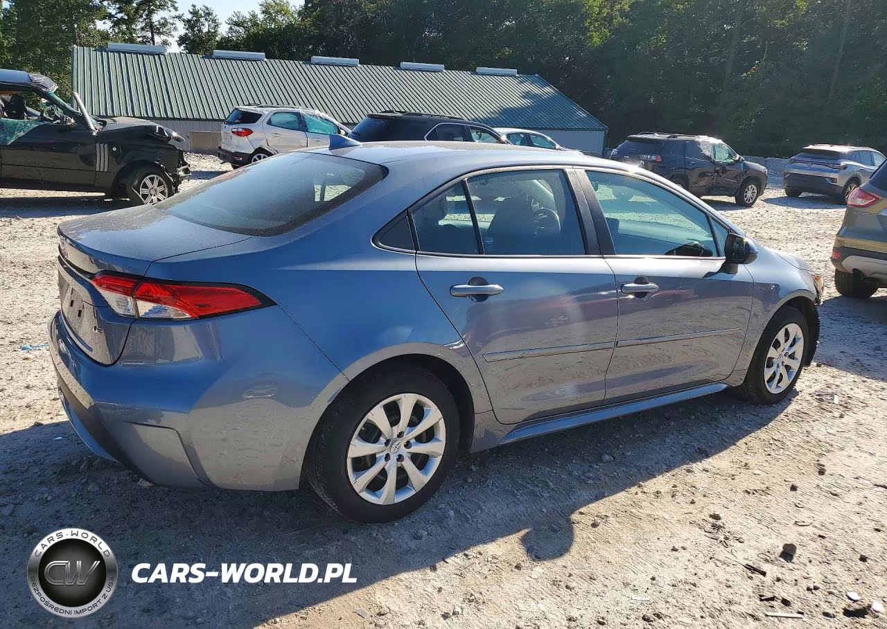 2022 Toyota Corolla Le VIN:5YFEPMAE5NP291448 - 3