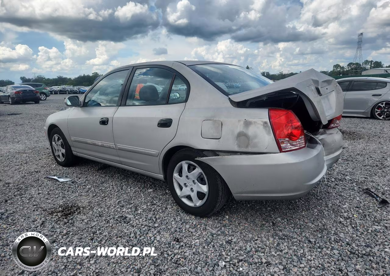 2005 Hyundai Elantra Gls VIN:KMHDN46D85U163592 - 2