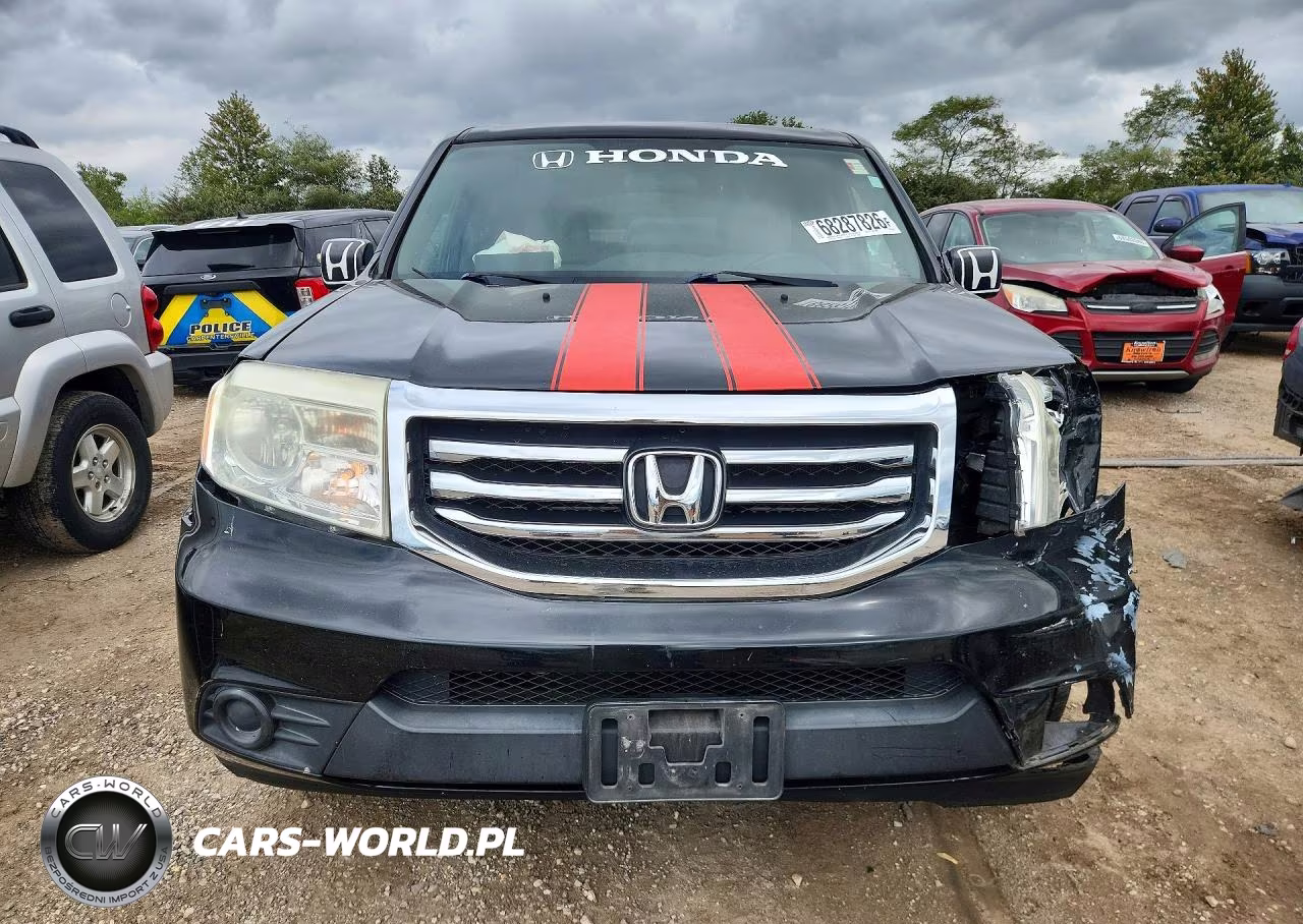 2013 Honda Pilot Lx VIN:5FNYF4H24DB023772 - 5