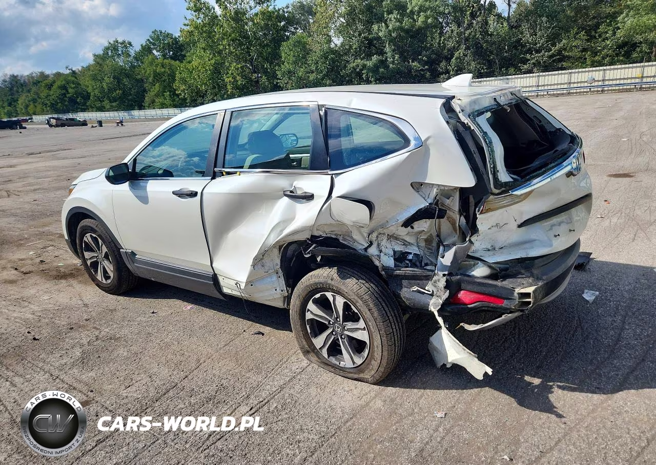 2018 Honda Cr-V Lx VIN:2HKRW6H38JH208302 - 2