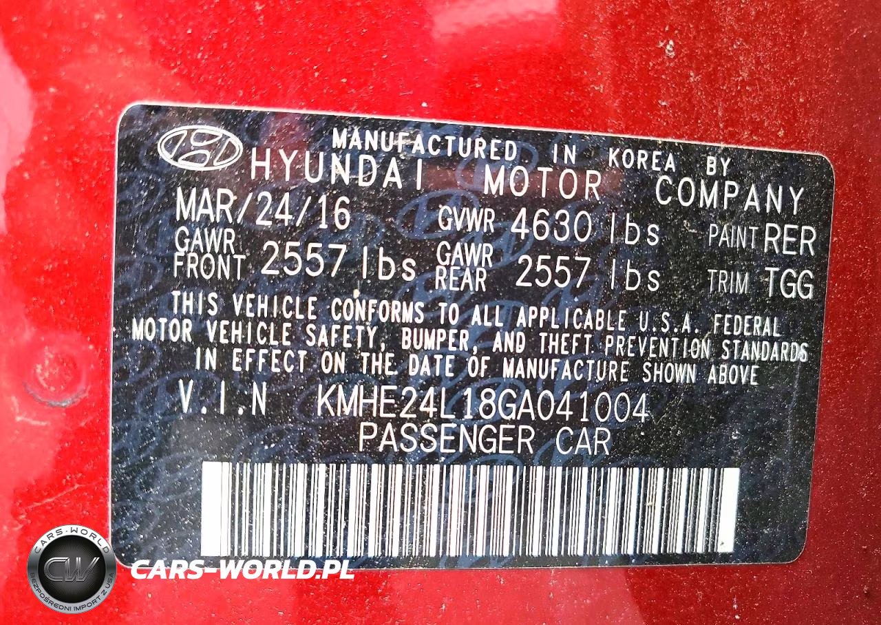 2016 Hyundai Sonata Hybrid Se VIN:KMHE24L18GA041004 - 12